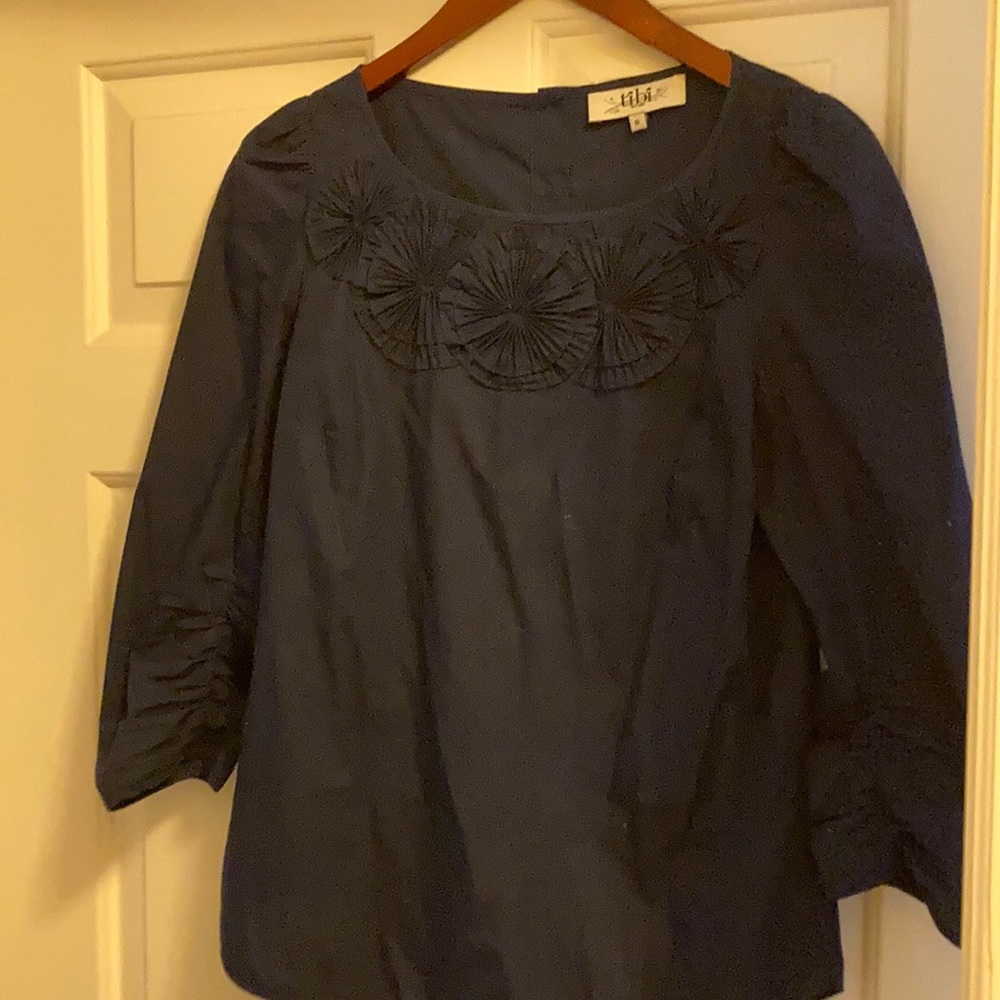 Navy Tibi top